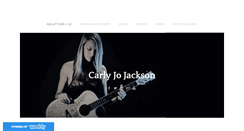 Desktop Screenshot of carlyjojackson.com